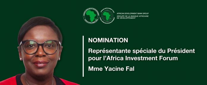 La Sénégalaise Yacine Fal nommée représentante spéciale du président de la BAD auprès de l’Africa Investment Forum