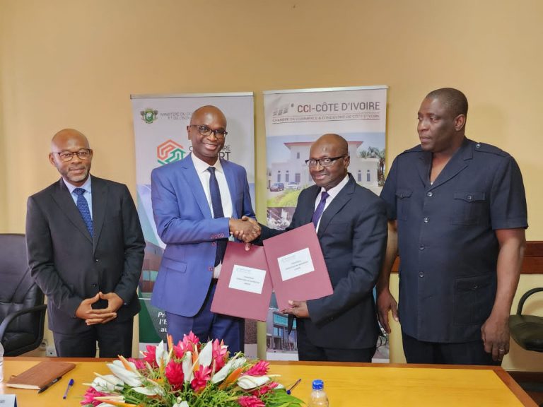 La Chambre de commerce et d’industrie et l’Agence Côte d’Ivoire Export s’accordent à travailler en synergie pour la promotion des entreprises à l’international