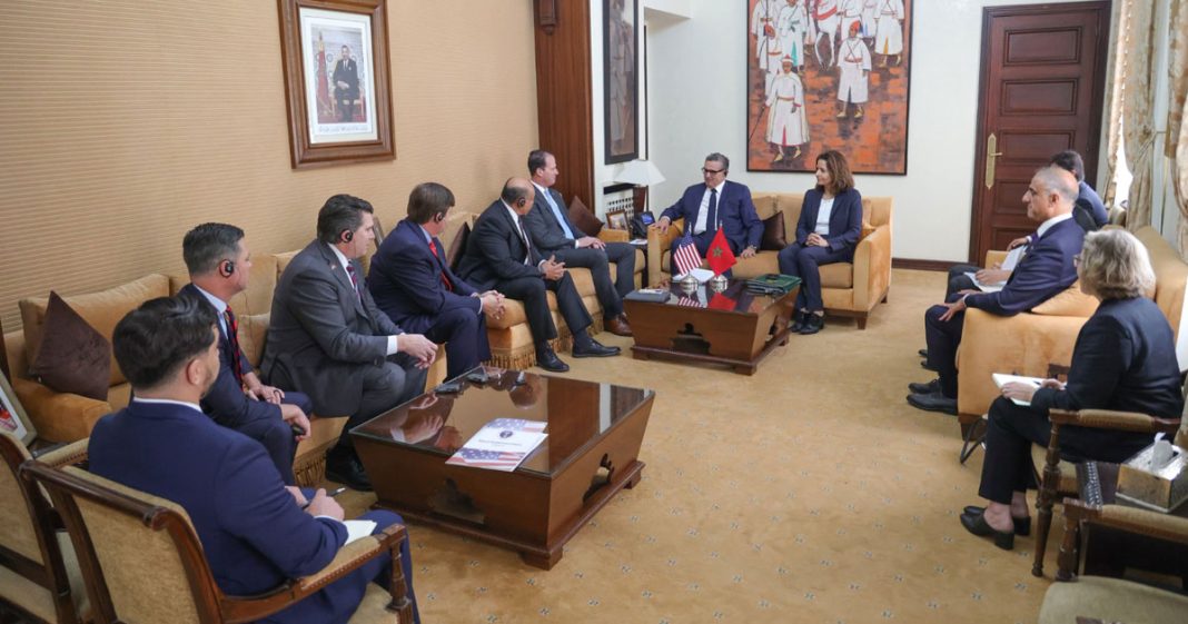 Akhannouch-recoit-une-delegation-de-membres-du-Congres-americain