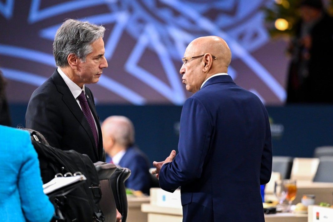 Bliken - président Ould Cheikh el ghazwani
