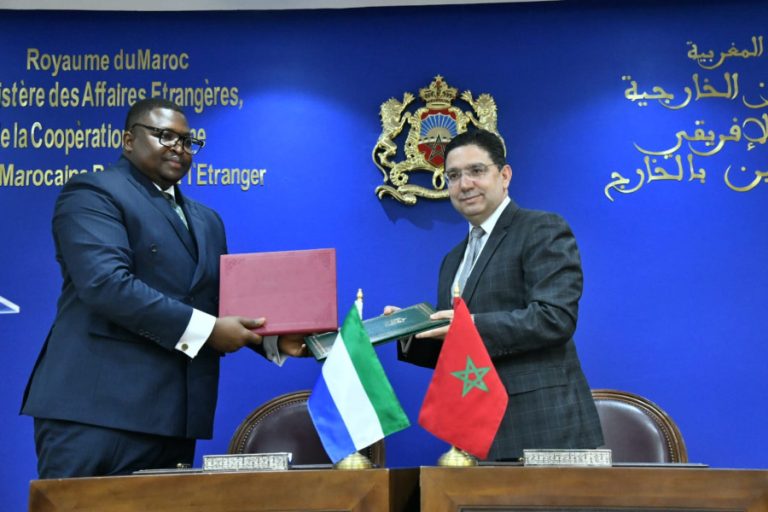 Les relations Maroc-Sierra Leone ont connu une évolution remarquable ces dernières années