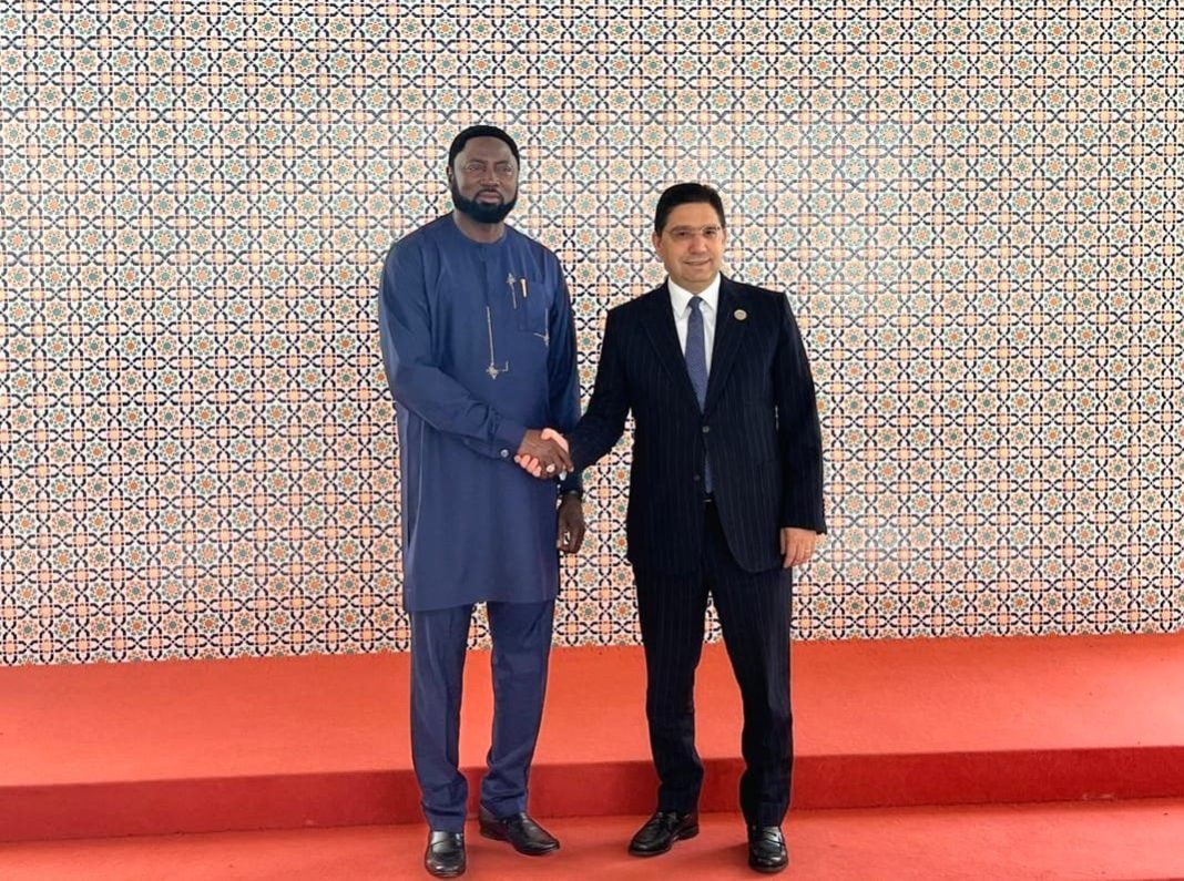 Bourita s'entretien avec son homologue gambien, Mamadou Tangara