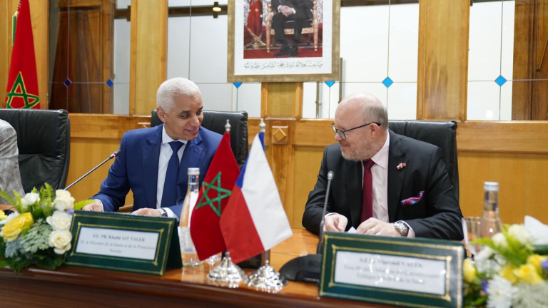 Entretiens maroco-tchèques à Rabat sur le renforcement de la coopération dans le domaine de la santé