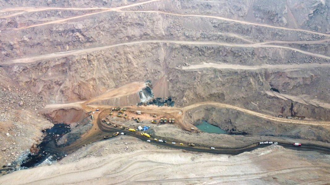 effendrement d'une mine
