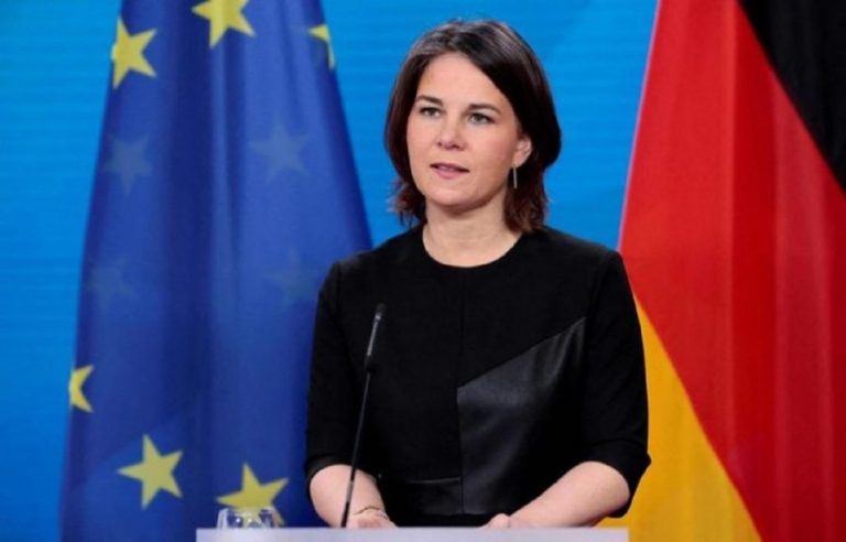 La ministre allemande des Affaires Etrangères, Annalena Baerbock