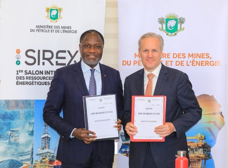 La Côte d’Ivoire et le Groupe US « Elephant Oil » signent 3 contrats de production pétrolière onshore