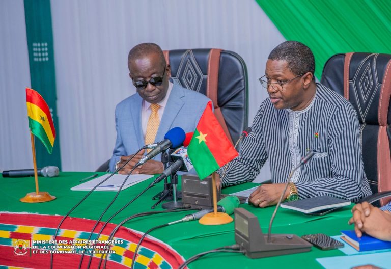 Le Ghana réitère son soutien au Burkina Faso dans sa lutte contre le terrorisme