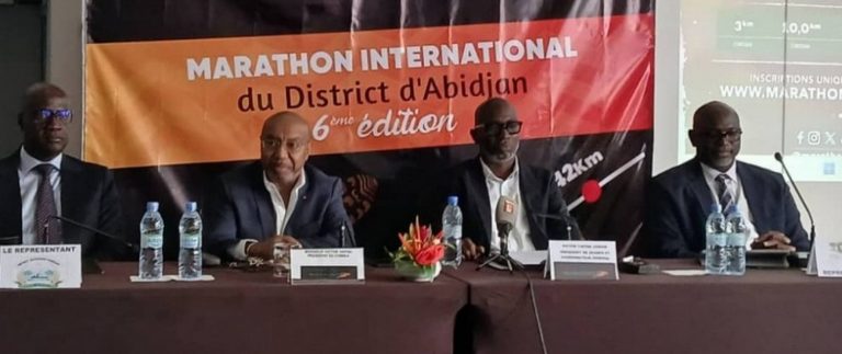 La 6è édition du Marathon International du District d’Abidjan, le 15 novembre prochain
