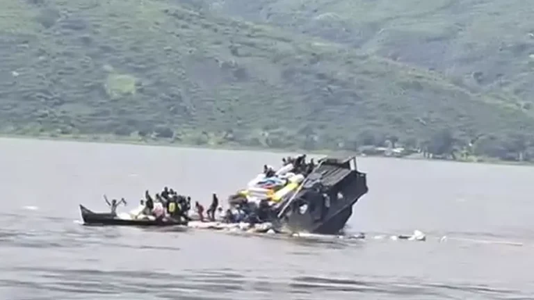 RDC: une vingtaine de morts dans le naufrage d’un bateau
