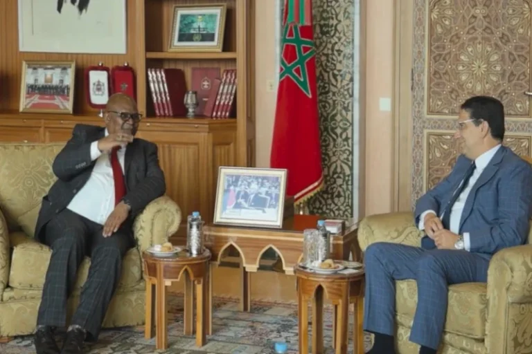 M. Bourita s’entretient avec une délégation sud-africaine de l’ANC