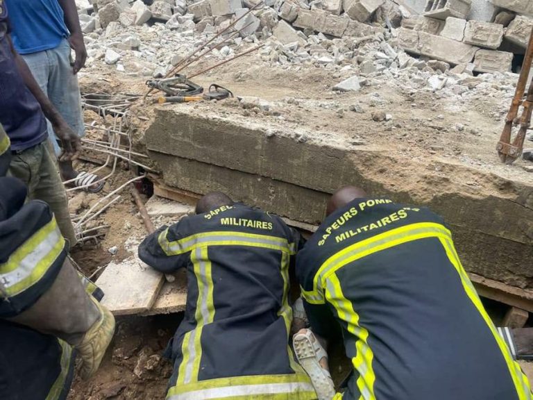 Côte d’Ivoire: Effondrement de la dalle d’une église en construction à Abidjan: Un mort et trois blessés