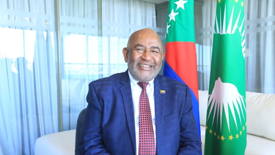 Le Président de l'Union des Comores, Azali Assoumani,