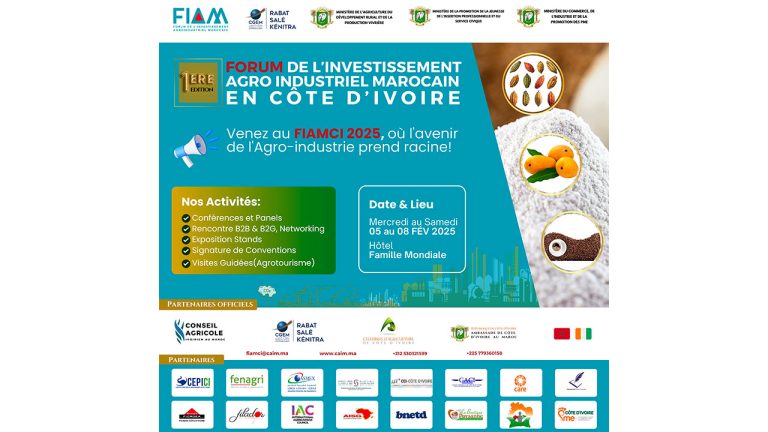 Forum de l’investissement agro-industriel marocain en Côte d’Ivoire