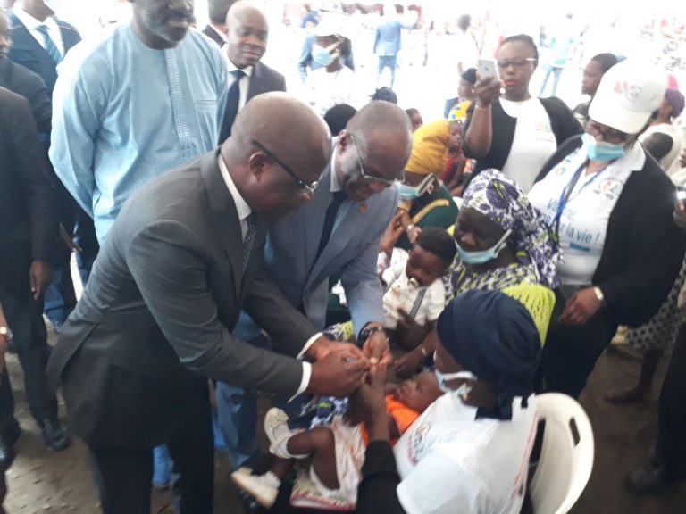 La Côte d’Ivoire lance une campagne de vaccination contre la poliomyélite