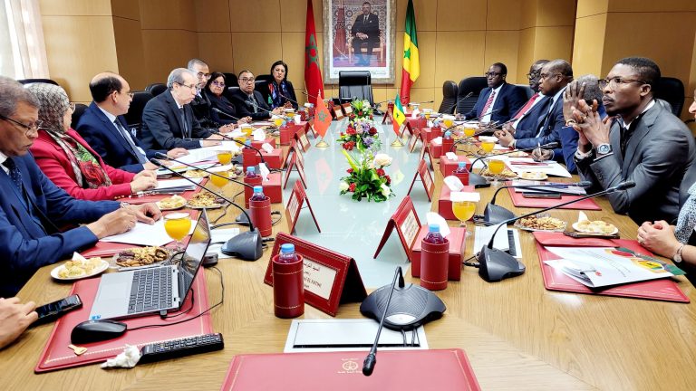 Le président du Ministère public reçoit le premier président de la Cour Suprême du Sénégal