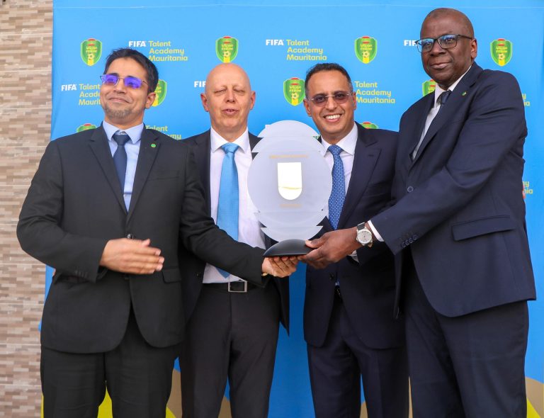 Inauguration de l’Académie des talents de la FIFA en Mauritanie