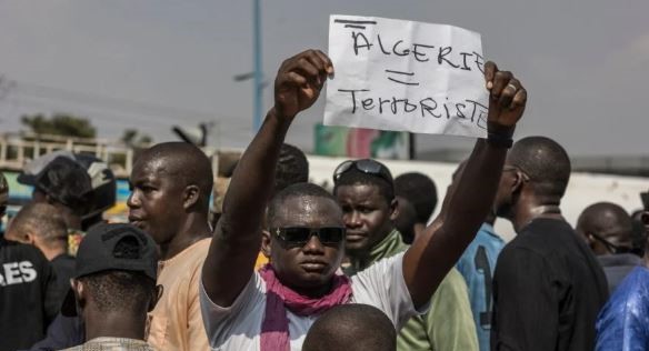 manifestation à Bamako après la destruction d’un drone malien