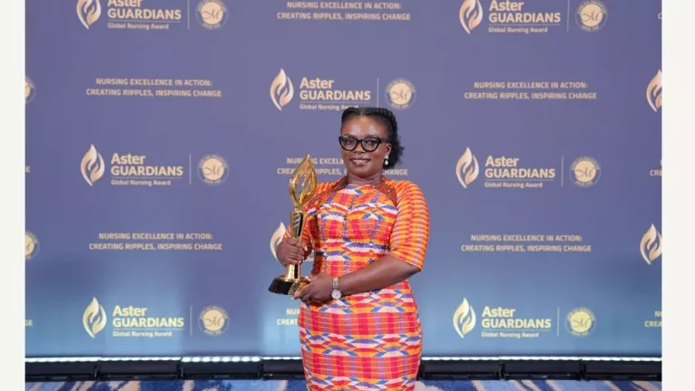 Une infirmière ghanéenne a remporté le Global Nursing Award 2025