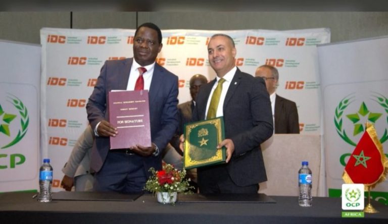 OCP Africa et la Zambie unissent leurs efforts pour transformer l’agriculture