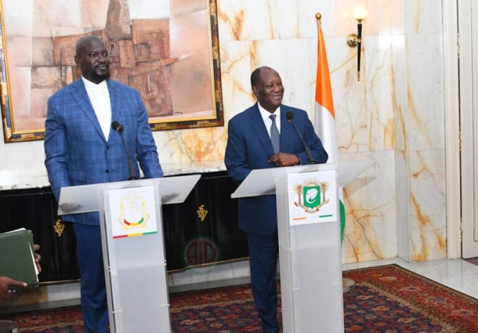 Ouattara et Doumbouya