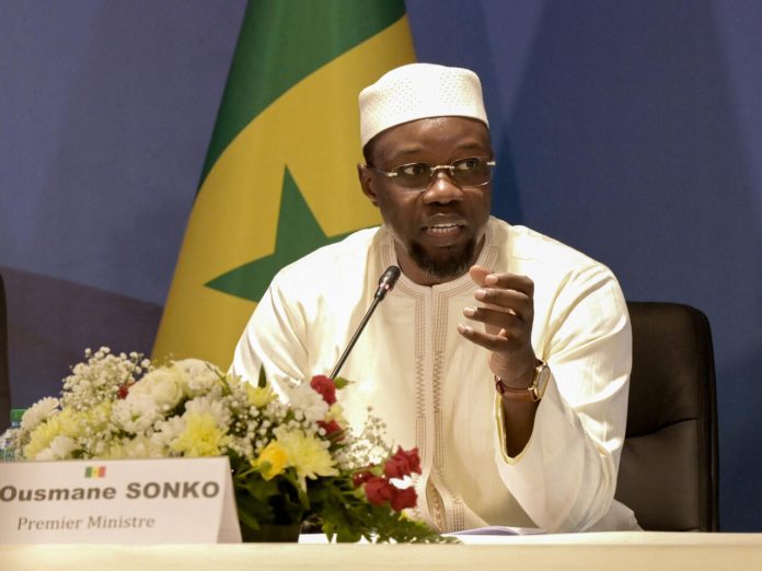 Ousmane Sonko - premier ministre sénégalais