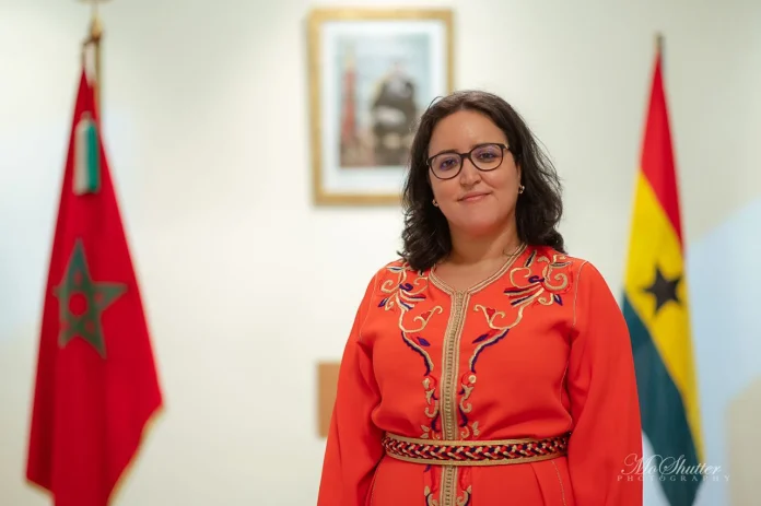 ambassadeure du Maroc au Ghana, Imane Ouaadil.