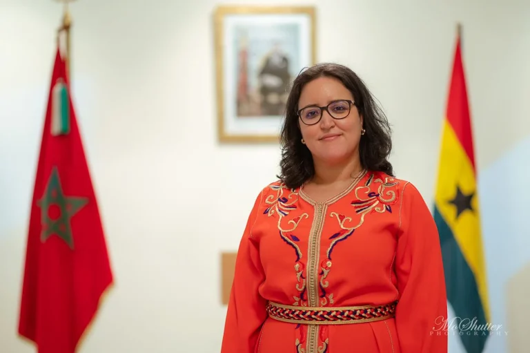 ambassadeure du Maroc au Ghana, Imane Ouaadil.