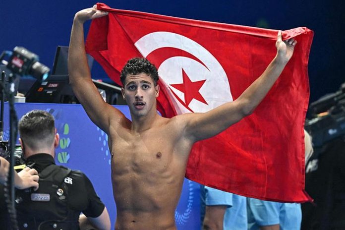 nageur tunisien Ahmed Jaouadi