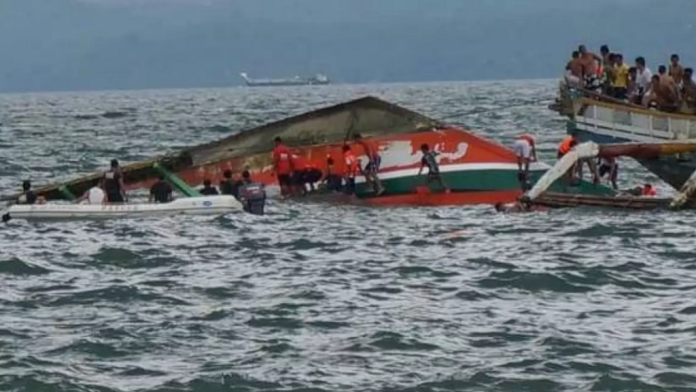 un naufrage sur le fleuve Niger